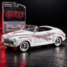 GREENLIGHT GREASE GREASED LIGHTNIN’ 1948 FORD DE LUXE CONVERTIBLE 1:64 collect picture