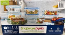 Snapware Pure Pyrex 18-Piece Glass Food Storage Set - 1103106 picture