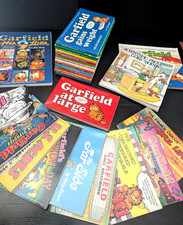 Garfield Jim Davis Lot 28 Vintage Comic Books Some First Editions Calvin Hobbes picture