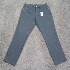 Bonobos Jeans Mens 33 Gray Travel Athletic Stretch 5 Pocket Casual Denim 33x32 picture