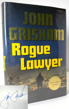 Rogue Lawyer SIGNED by John Grisham 2015 HCDJ 1st ed 1st printing in Mylar picture