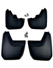 2023-2026 GMC Canyon Front & Rear Molded Splash Guards Black Genuine OEM GM picture