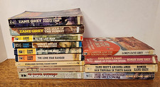 VTG 9 Zane Grey+4 Zane Grey by Romer&Loren Zane Grey (sons) Lot of 13 PBs picture
