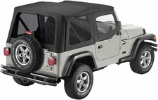 Bestop 51197-35 Black Diamond Replay Replacement Soft Top w/ Tinted Back Windows picture