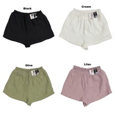 Billabong Women's Lightweight Breathable 100% Cotton Gauze Short picture