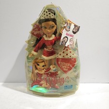 NIB 2007 MGA BRATZ- Holiday Yasmin Doll Plus Bonus Tiara- Santa Outfit W/ Tag ♡ picture