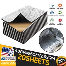 22SQFT Sound Deadener Car & Home Insulation Heat Shield Dampening Self-Adhesive picture
