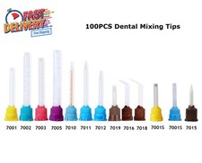 100PCS Dental Mixing Tips for Impression Material C&B Cements Temporary Crowns picture