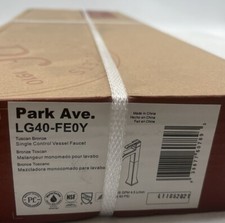 Pfister LG40-FE0Y Bronze Park Avenue 1.2 Gpm Single Hole Bathroom Faucet picture