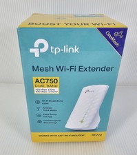 New TP-Link RE220 Mesh WiFi Extender AC750 Dual Band Range Booster  picture