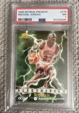 Michael Jordan 1995 Skybox Premium #278 PSA 7 picture