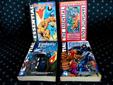 The Essential Fantastic Four Volumes 1-4 Lot of 4 Very Good condition picture