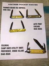 Imperial Vintage Pocketknife Lot 1930-1950s Slipjoint Clip Point Bottle Opener picture