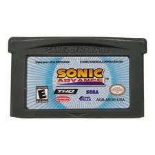Sonic Advance For Game boy Advance GB-GBA-NDS Fast Shipping Tested 2002 picture