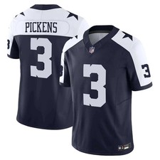 Men's Cowboys #3 George Pickens Limited Game Stitched Jersey picture