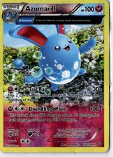 Azumarill 104/160 Holo DMG/TAPE Pokemon Card picture