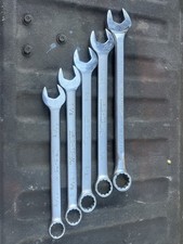 Set of 10 Wright Tool Combination Wrench 1-1/16” to 1-13/16 picture