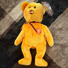 Rare Ty Beanie Babies MC II 1st Anniversary Limited Bear 2002 Retired Vintage picture
