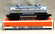 Vintage 1950 Lionel #6465 Sunoco Two Dome Tank Car with Original Box Nice picture