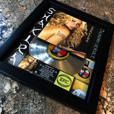SHAKIRA ( Laundry Service ) Platinum Music Award Vinyl LP Record CD picture