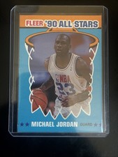 1990-91 Fleer All Stars MICHAEL JORDAN #5 picture