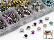Mixed 10-Color Bedazzler Rhinestone Refills. Size 7mm 450PCS picture