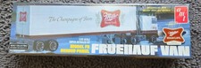AMT Miller High Life Fruehauf Van 40' Semi Trailer 1:25 Model Kit 1234 Sealed picture