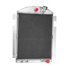 3 Row Aluminum Radiator 1937-1938 Chevy Master & Deluxe Truck 3.5L I6 picture