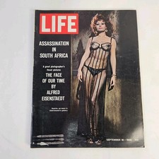 Life Magazine September 16 1966 Sophia Loren South Africa Assassination Verwoerd picture