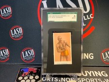 SGC Auth VINTAGE 1909-1910 E75 American Caramel Boxing Jack Johnson FIGHTER picture