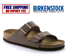 SALE Birkenstock Women's Arizona Birko-Flor Birkibuc Narrow Sandal, No Import F picture