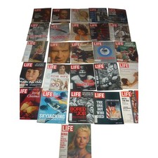 Vintage LIFE Magazine Lot of 26 Issues 1960s 1970s Nixon John Wayne Diana Ross picture