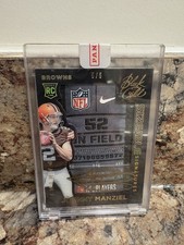 Johnny Manziel Rare Black Gold 5/5 Laundry Tag picture