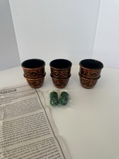 Indian Cups and Balls Magic Trick Made In India Vintage picture