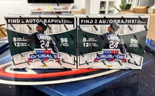 LOT of TWO (2) 2024 Panini Crusade MLB Premium Hobby Box 2 AUTOS e/ Factory Seal picture