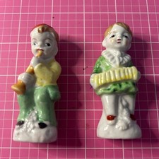 Vintage Ceramic Musician Figurines picture