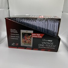 Ultra Pro VINTAGE One-Touch 35pt Point Magnetic Card Holder, BOX of 25 picture