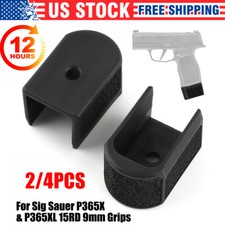 2/4PCS Pinky Extension Adapter for Sig Sauer P365X& P365XL 15RD 9mm mag Extender picture