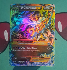 Nintendo Pokemon TCG M Charizard EX 101/108 Evolutions Full Art Holo picture