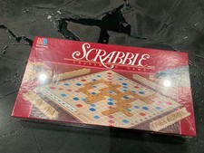 Original Wooden Tile Scrabble collector's edition last produced in US In Wrapper picture