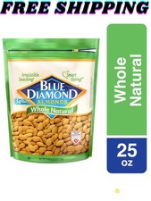 Blue Diamond Whole, Raw, Natural Almonds, 25 Oz picture