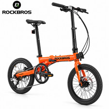 ROCKBROS ACS 16“Folding Bicycle 9 Speed Gear Disc Brake Aluminum Alloy Frame  picture