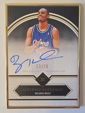 2025/2026 Topps Definitive Anfernee Hardaway Gold Border Auto #d 3/10 picture