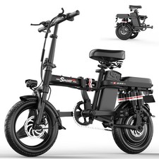 Lightweight Folding Ebike 1500W 48V 25MPH 14