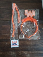 Whataburger Headband And Bead Necklace picture