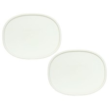 Corningware F-2-PC Oval French White Lid for 2.5qt/1.5qt Baking Dish (2-Pack) picture