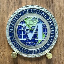International Mission Critical Facilities Values Challenge Coin  W#4 picture