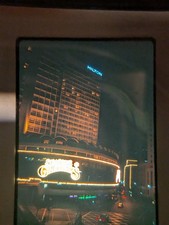 Vintage Hong Kong Christmas Night Scenes 20 Original 35mm Color Slides 1970s picture