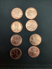 2009 P&D Complete 8 Cent Lincoln Set LP1-4 in BU MS RD with  picture