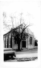 H75/ Fredericksburg Virginia RPPC Postcard c1950s County Court House 226 picture